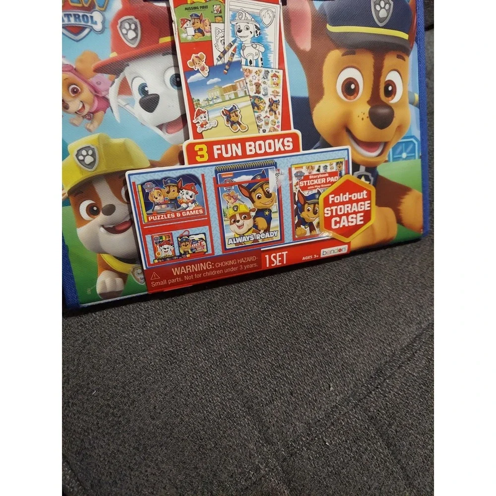 Paw Patrol Coloring And Activity Set Nickelodeon Birthday Art Puzzles Games New‎
